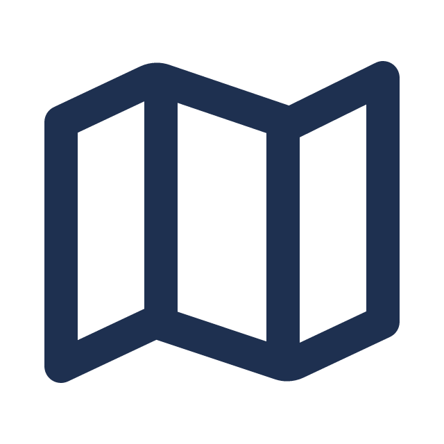 Map Regular Icon